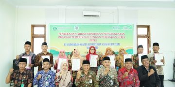 Dokumentasi Penyerahan SK PPPK