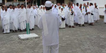 Calon Jemaah Haji Kota Tegal Mendapat Gambaran Peragaan Manasik