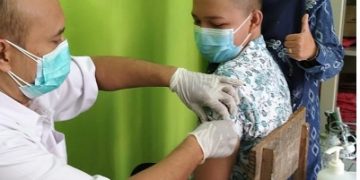 Vaksinasi Siswa dan Siswi MAN Kota Tegal