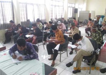 Tes seleksi penyuluh agama islam non PNS diikuti 27 pelamar