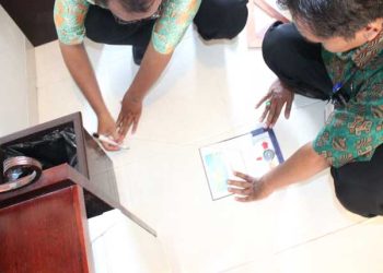 Gerakan Arah Kiblat Dalam Rangka Memperingati Tahun Baru Hijriyah