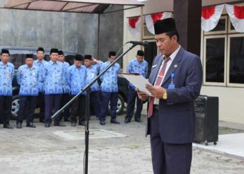 Upacara Bendera Peringatan Hari Kemerdekaan ke-70 RI berlangsung hikmat