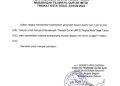 Perpanjangan Waktu Pendaftaran MTQ Kota Tegal
