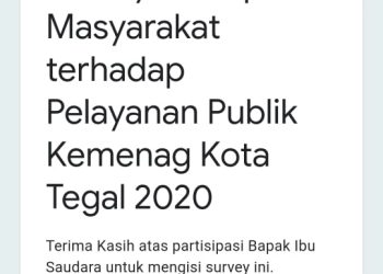 Survei Kepuasan Masyarkat dan Survei Persepsi Korupsi