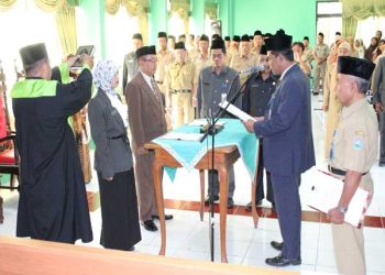 Pengambilan Sumpah Jabatan dan Pengukuhan Pengawas Madrasah