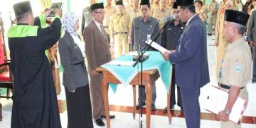 Pengambilan Sumpah Jabatan dan Pengukuhan Pengawas Madrasah