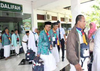Jamaâ€™ah Haji Kota Tegal Tiba di Tanah Air