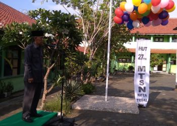 Saefudin Membuka Secara Resmi HUT MTsN Kota Tegal Ke 27