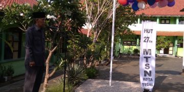 Saefudin Membuka Secara Resmi HUT MTsN Kota Tegal Ke 27