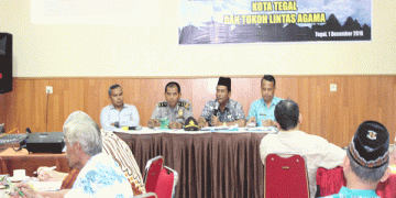 Guna Menciptakan Situasi Kamtibmas di Kota Tegal, FKUB Gelar Rakor Lintas Agama