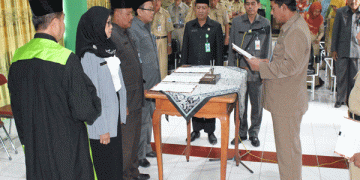 Pengambilan Sumpah Jabatan dan Pengukuhan