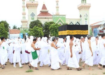 203 Calhaj Kota Tegal Ikuti Peragaan Manasik Haji