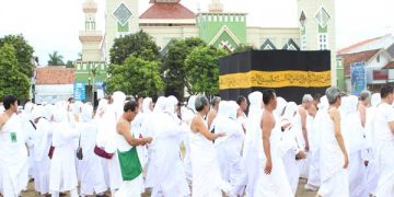 203 Calhaj Kota Tegal Ikuti Peragaan Manasik Haji