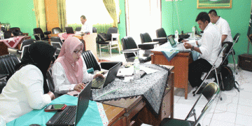 Guna Pendampingan Laporan Keuangan , Inspektorat Jenderal Kemenag RI Terjunkan Tim