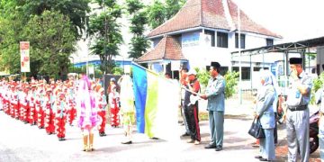 Sambut HAB ke-70, Kankemenag Kota Tegal Gelar Lomba Drumband Antar MI