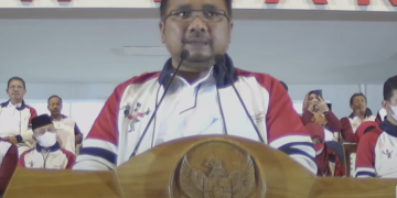 Pembukaan POSPENAS, MENAG Ajak Santri Untuk Bergerak dan Berkontribusi Bagi Kebangkitan Negeri