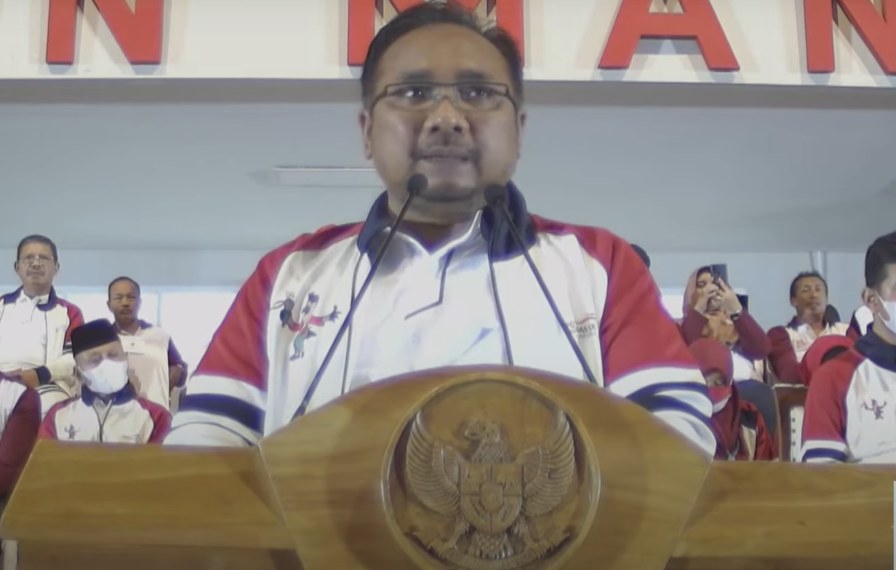 Pembukaan POSPENAS, MENAG Ajak Santri Untuk Bergerak dan Berkontribusi Bagi Kebangkitan Negeri