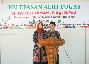 Kemenag Kota Tegal Gelar Pelepasan Alih Tugas H. Fathul Himam