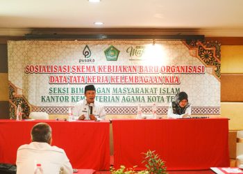Kemenag Gelar Sosialisasi Skema Kebijakan Baru Organisasi Data Tata Kerja Kelembagaan KUA