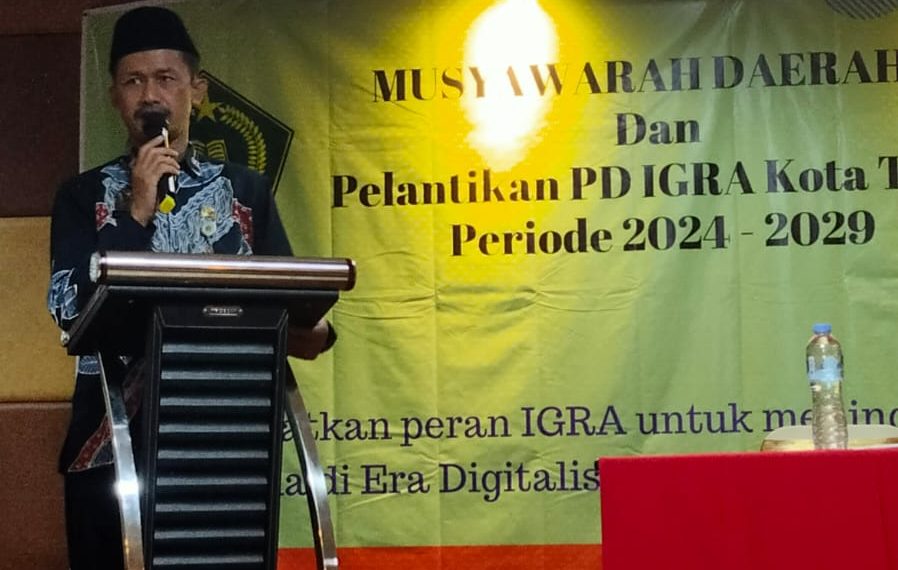 Hadiri Musda PD IGRA Kota Tegal, Muhdzir Ajak Seluruh Guru Untuk Adaptif di Era Digitalisasi