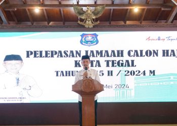 Pelepasan 325 Orang Jemaah Calon Haji Kota Tegal Tahun 1445 H / 2024 M