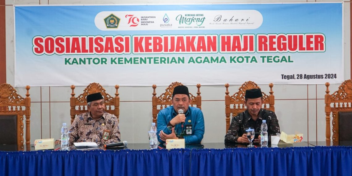 Tingkatkan Pemahaman Jemaah Soal Ibadah Haji, Kemenag Kota Tegal Gelar Sosialisasi Kebijakan Haji Reguler