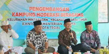 Pengembangan Kampung Moderasi Beragama di Kelurahan Mintaragen, Kota Tegal