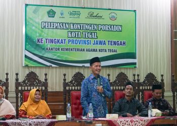 Pelepasan Kontingen PORSADIN Kota Tegal : 28 Peserta Siap Berlaga di Tingkat Provinsi Jawa Tengah