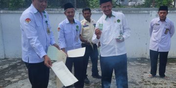 Kankemenag Kota Tegal Musnahkan Buku Nikah dan Akta Nikah, Ahmad Muhdzir Sampaikan Pesan Penting