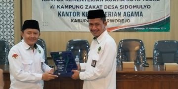 Tingkatkan Program Kampung Zakat, Kemenag Kota Tegal Studi Tiru ke Kemenag Purworejo