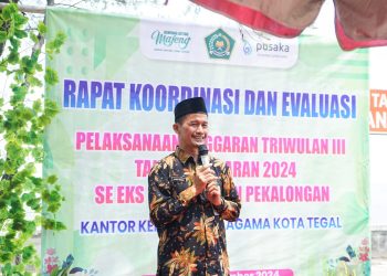 Rapat Koordinasi dan Evaluasi Pelaksanaan Anggaran Triwulan III Tahun 2024 Kantor Kementerian Agama Se-Eks Karesidenan Pekalongan