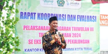 Rapat Koordinasi dan Evaluasi Pelaksanaan Anggaran Triwulan III Tahun 2024 Kantor Kementerian Agama Se-Eks Karesidenan Pekalongan