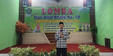 Kemenag Kota Tegal Selenggarakan Lomba Tahfidz Juz 30 dalam Rangka Memperingati Hari Amal Bhakti (HAB) ke-79 Kemenag RI