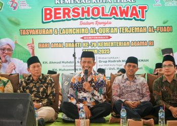 Kemenag Kota Tegal Bersholawat, Puncak Peringatan Hari Amal Bhakti (HAB) Kemenag ke-79