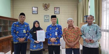 Rehabilitasi Kantor Kankemenag Kota Tegal Dimulai, Ahmad Muhdzir Dorong Pelaksanaan yang Profesional dan Bertanggung Jawab