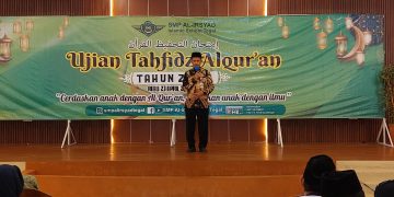 Cerdaskan Anak dengan Al-Qur’an, Kepala Kemenag Tegal Hadir di Tengah Santri SMP Al Irsyad