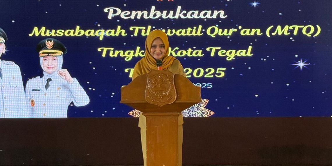 Wakil Walikota Tegal Buka MTQ 2025, Ajak Peserta Jadikan Al-Qur’an Sebagai Pedoman Hidup