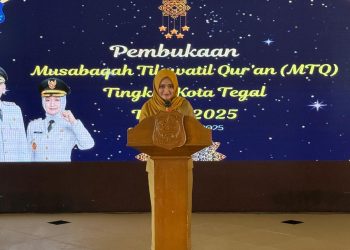 Wakil Walikota Tegal Buka MTQ 2025, Ajak Peserta Jadikan Al-Qur’an Sebagai Pedoman Hidup