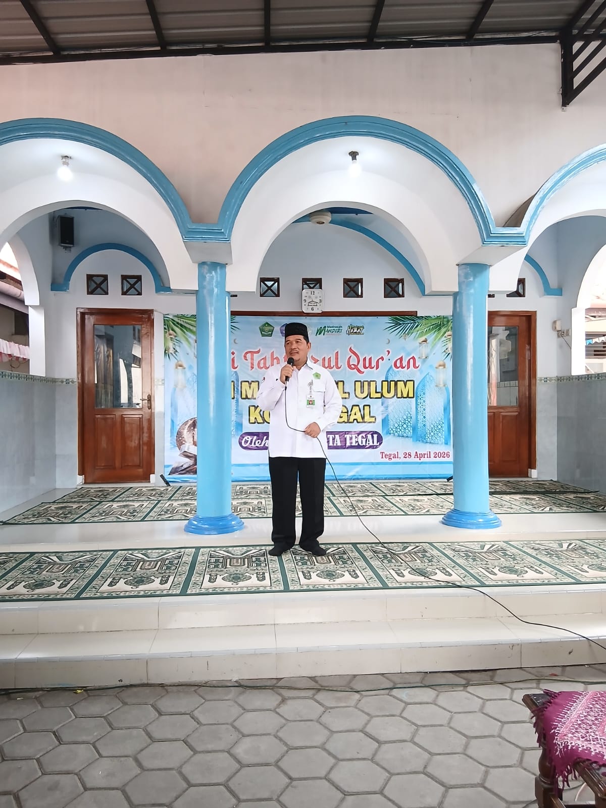 Hadiri Uji Tahfidz MI Mambaul Ulum, Kasiman Mahmud Desky Dorong Lahirnya Generasi Qur’ani di Kota Tegal