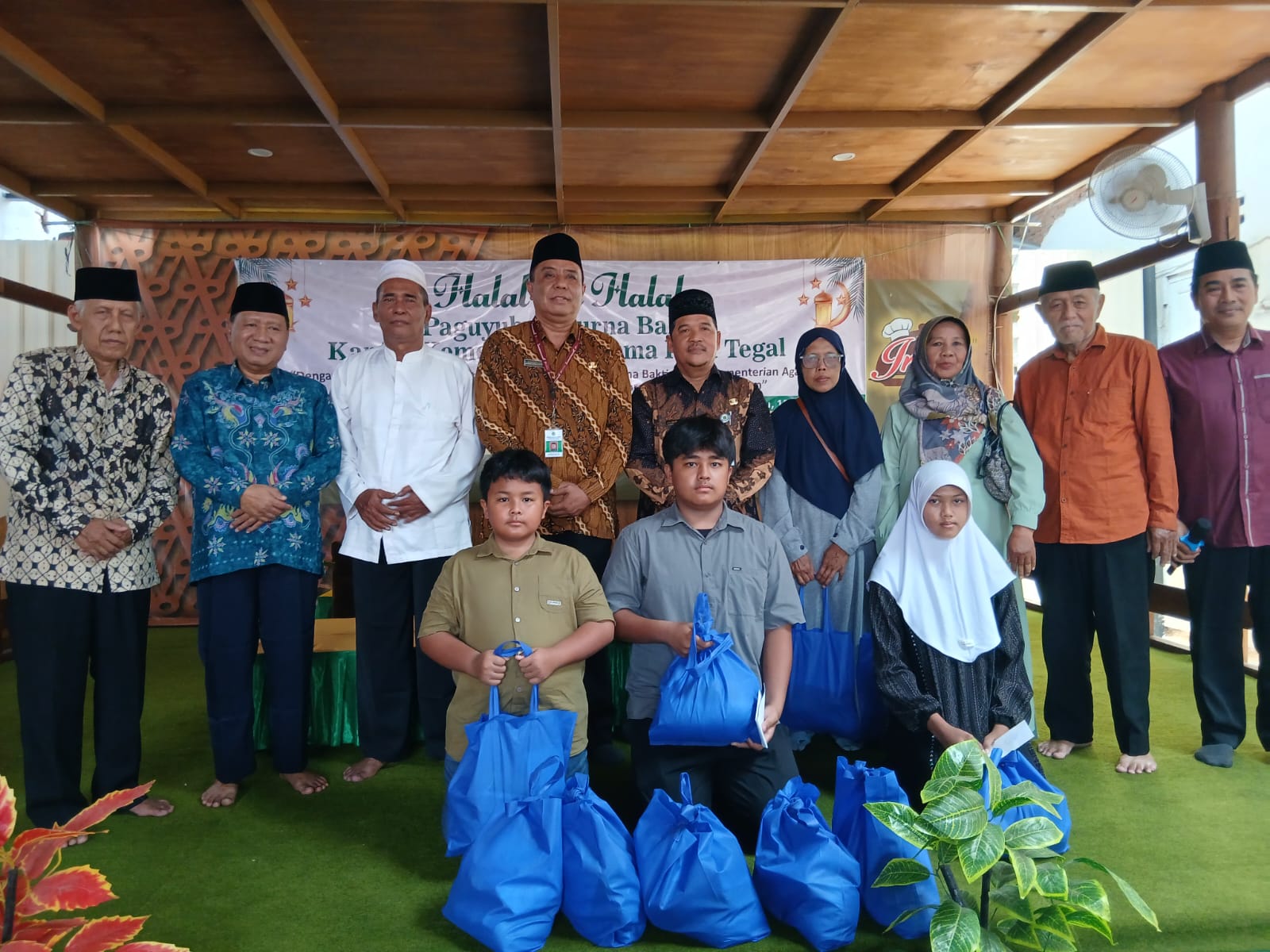 Halal Bihalal Purna Bhakti Kankemenag Kota Tegal, Pererat Silaturahmi dan Tebar Kepedulian